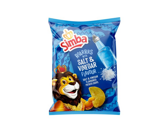 Simba Potato Chips - Salt & Vinegar 120g