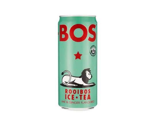 Bos Ice Tea - Can - Lime & Ginger 300ml