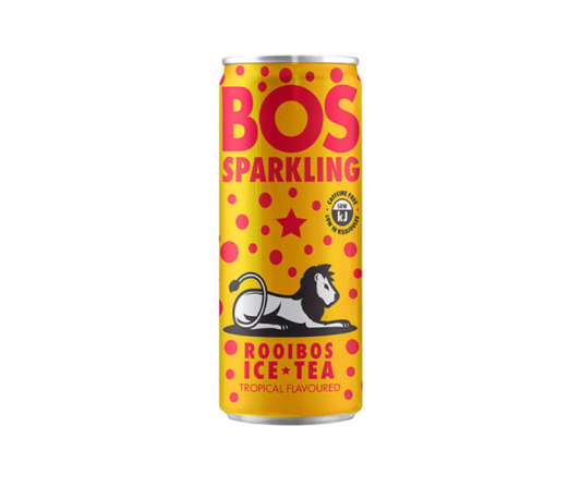 Bos Ice Tea - Can - Sparkling - Tropical 300ml