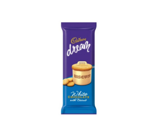 Cadbury Chocolate Slabs - Dream With Biscuits 80g