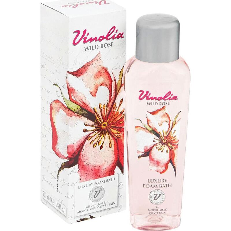 Vinolia Bubble Bath - Wild Rose 500ml