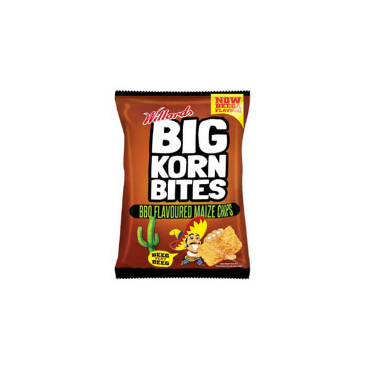 Willards Big Korn Bites BBQ 120g