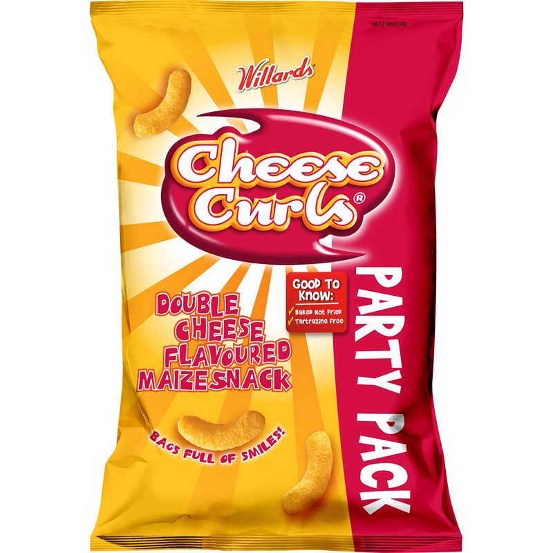 Willards Cheese Curls - Original 150g