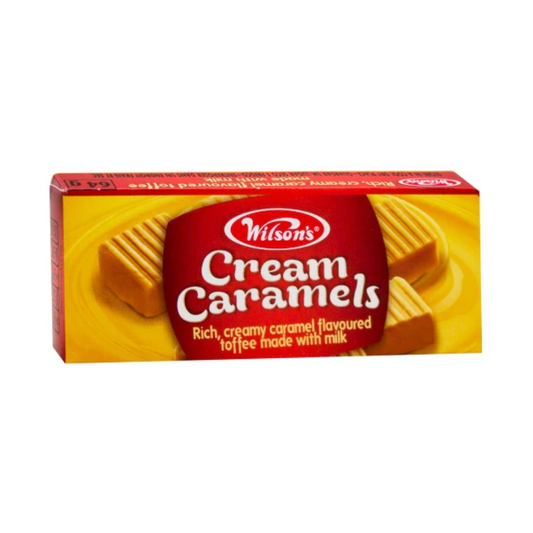 Wilson's Toffee Cream Caramels 64g