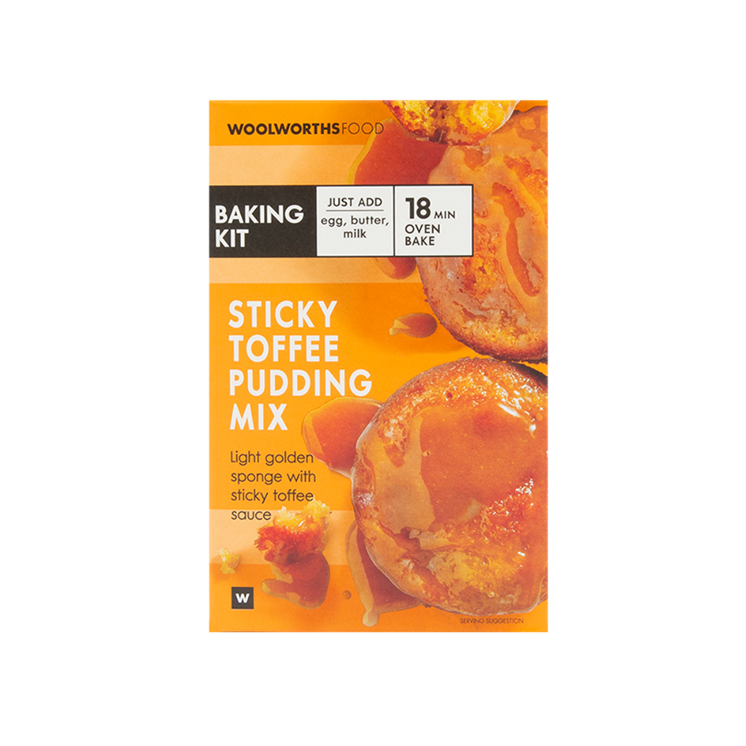 Woolworths Easy To Bake - Sticky Toffee Pudding Mix 270g