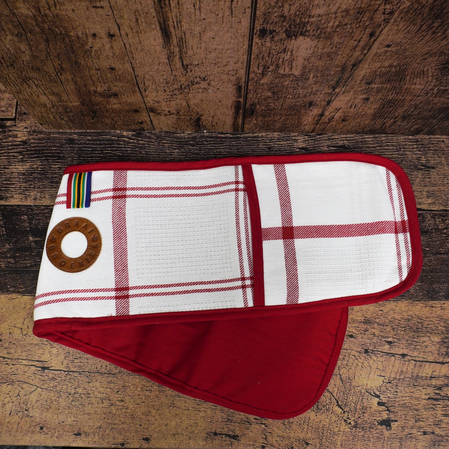 Double OVEN MITT RED